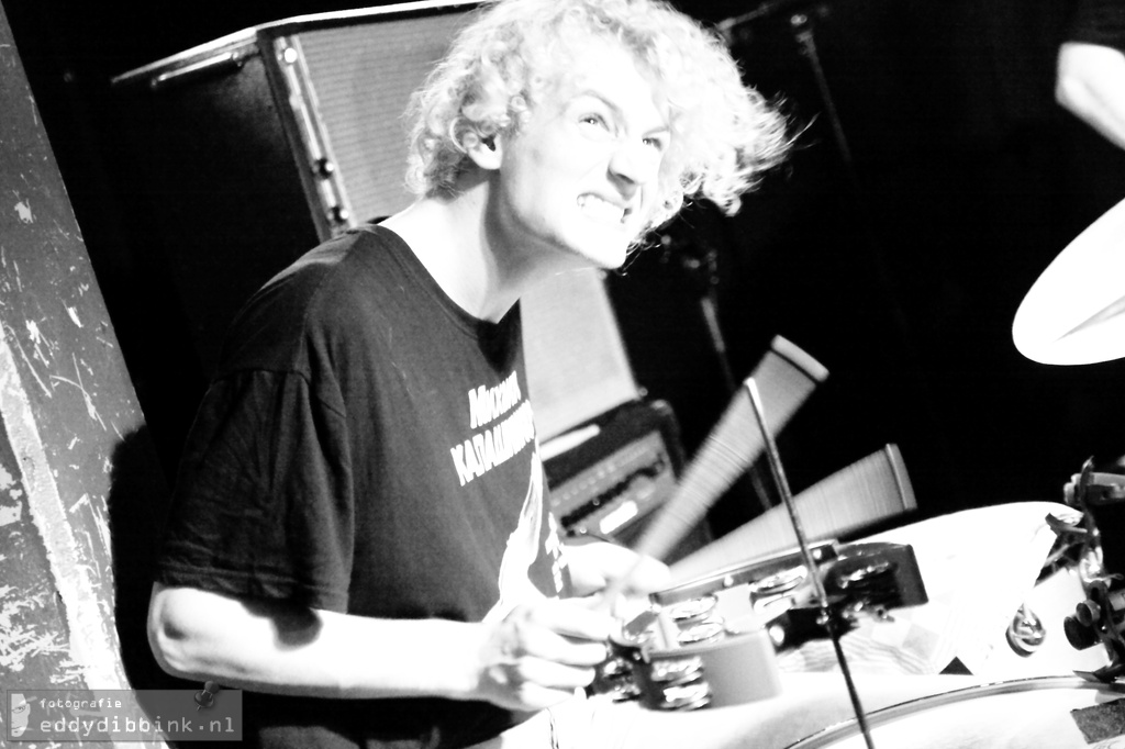 2017-11-11 Willie Darktrousers & De Splinters - De Hip (Popronde Deventer) 011
